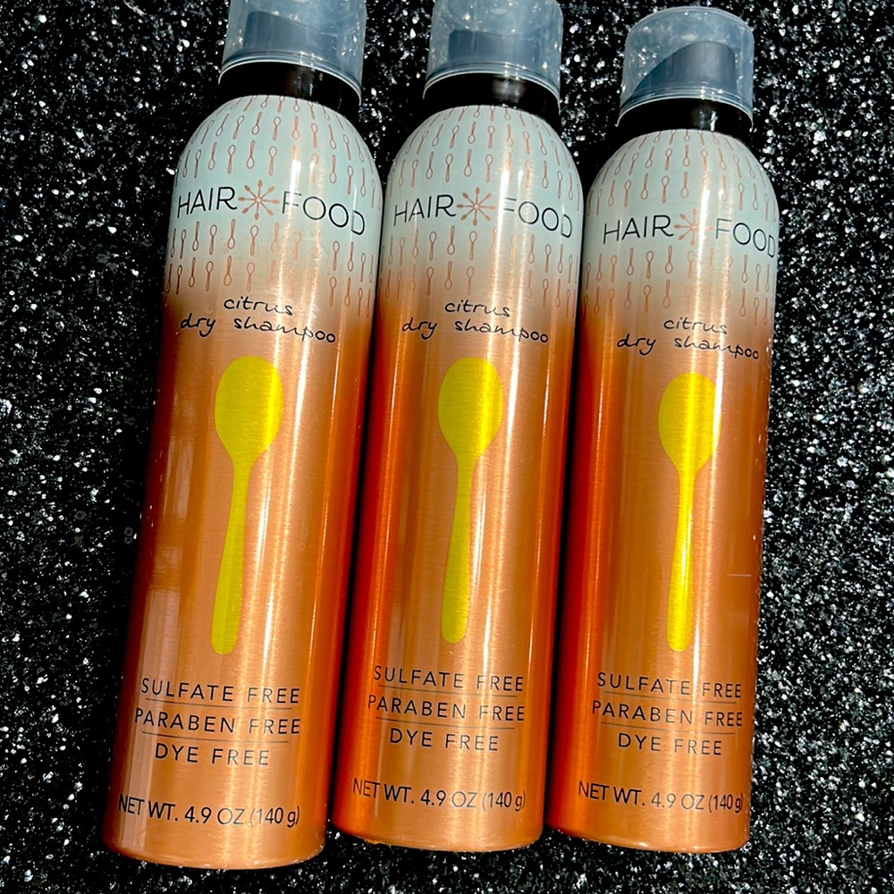Hair Food Dry Shampoo, Coconut, Dye and Sulfate-Free, 4.9 Oz - pack of 3
